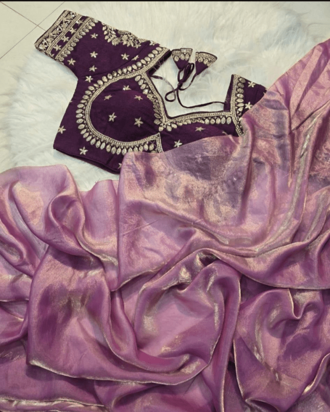 Space Silk Saree