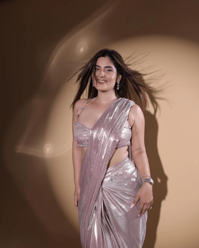 Chrome Saree